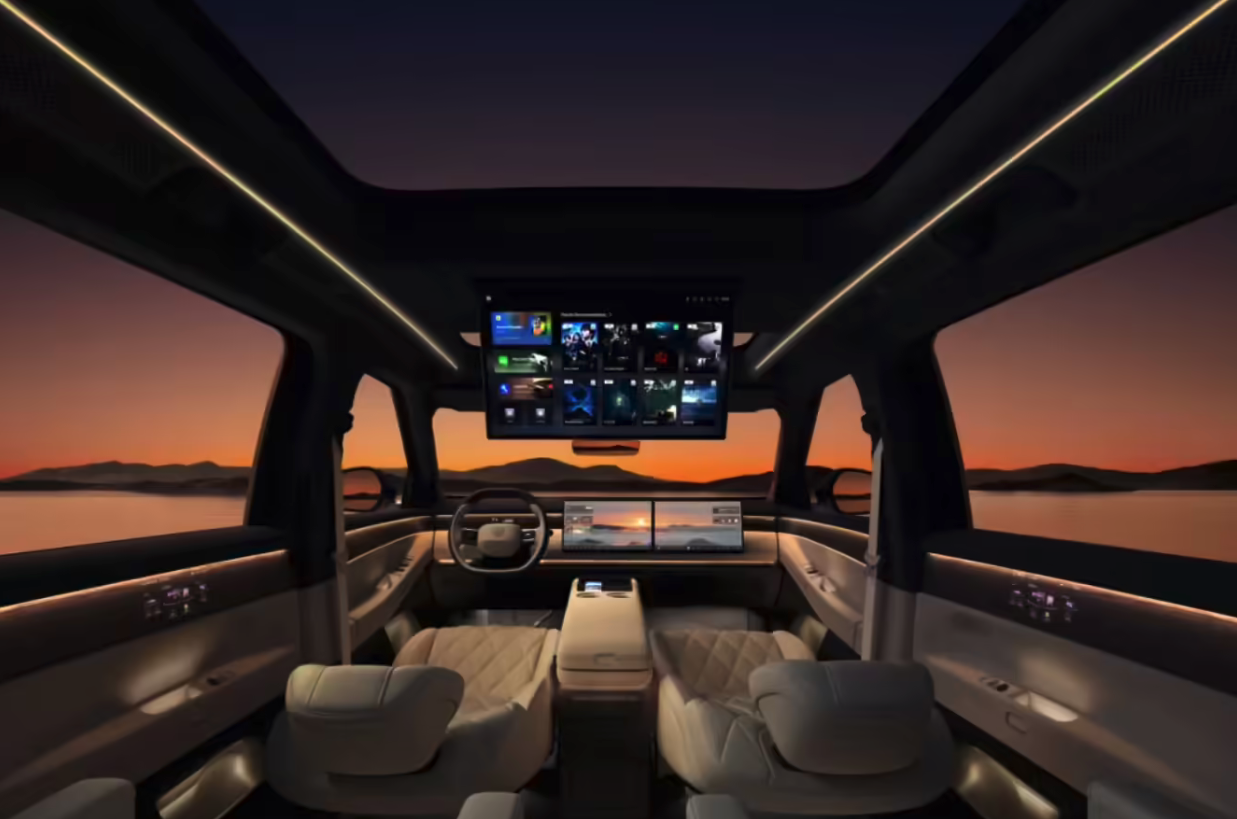 上汽大众ID.ERA 9X连发官图 仙踪绿配色+豪华内饰同步曝光